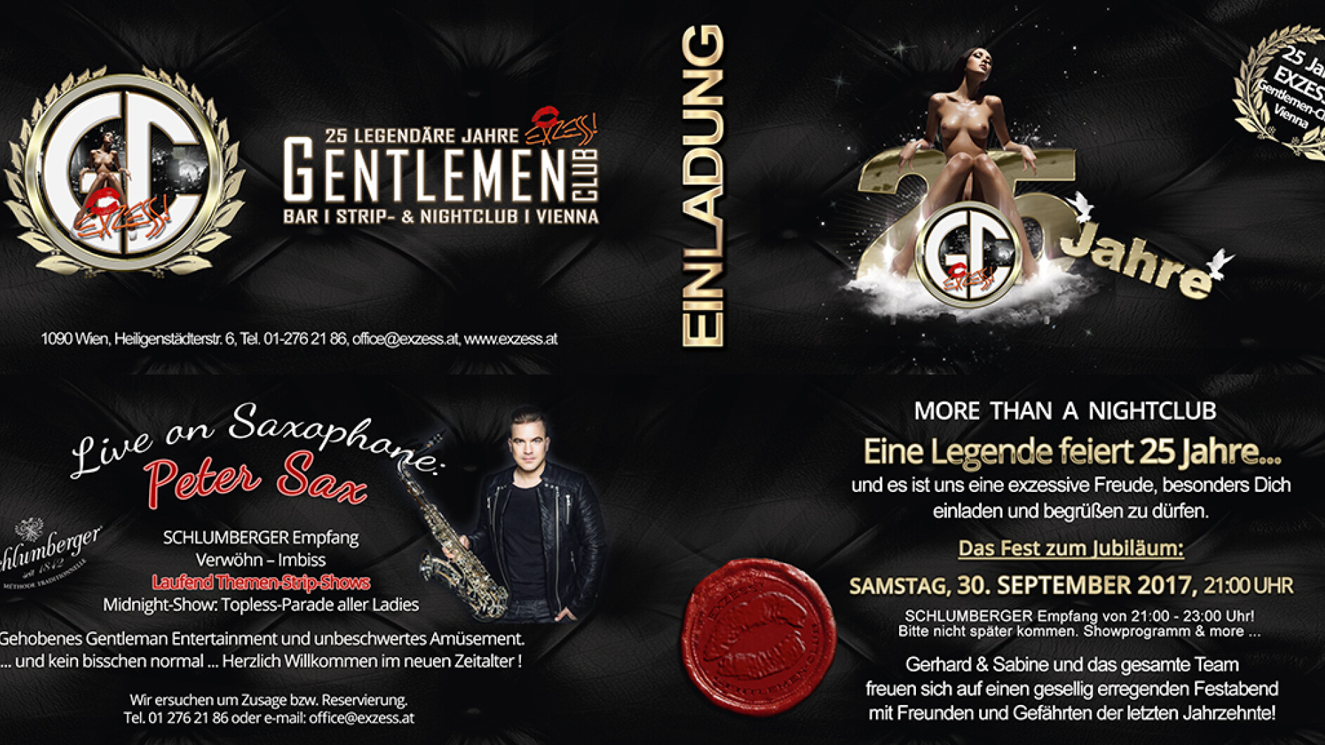 25 Jahre EXZESS! Gentlemen-Club* - nitelife.noen.at