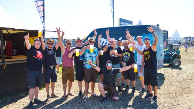 Nova Rock 2024: Festivalgelände am Samstag Teil 1 